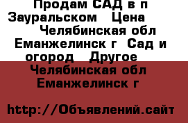 Продам САД в п.Зауральском › Цена ­ 40 000 - Челябинская обл., Еманжелинск г. Сад и огород » Другое   . Челябинская обл.,Еманжелинск г.